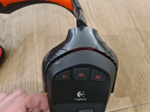 Logitech G930 - kabelloses Gaming Headset Kopfhöhrer - 7.1 Sound Bild 4
