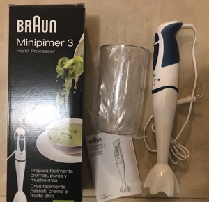 Braun Stabmixer Minipimer 3 neu