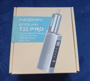 Innokin Endura T22 Pro E-Zigarette - silberfarben Bild 1