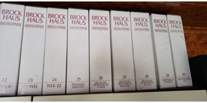 Brockhaus Enzyklopädie 30 Bänder Halblederausgabe mit Goldschnitt Bild 4