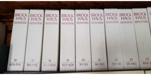 Brockhaus Enzyklopädie 30 Bänder Halblederausgabe mit Goldschnitt Bild 3