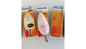 5x PHILIPS Glühbirne Glühlampe Soft Deco 40W matt E14 Sockel