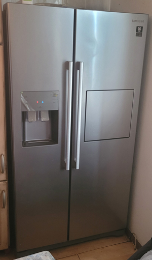 Kühlschrank und Gefrierschrank Samsung Side Bild 1