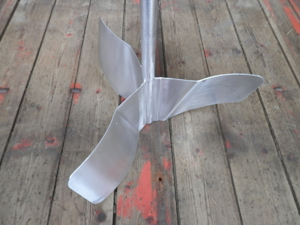 Edelstahl Rührflügel, Rührpaddel Bild 3