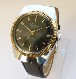 Schöne Corsar Classic Calendar 23J. Herren Vintage Armbanduhr