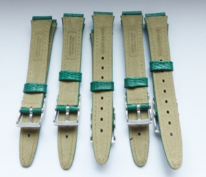 Original Benetton Uhrenarmband Leder 14/16mm Breite Bild 6