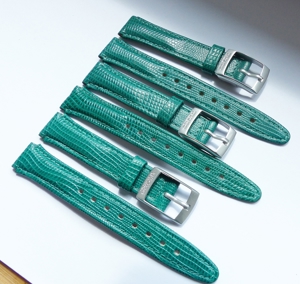 Original Benetton Uhrenarmband Leder 14/16mm Breite Bild 4