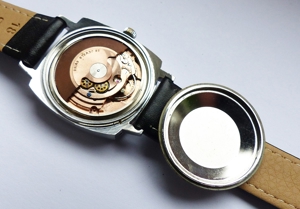 Seltene und schöne Tobram Superautomatic Calendar Herren Vintage Armbanduhr Bild 8
