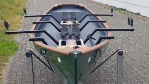 Traditional Trainer Zweier Ruderboot mit Rollsitzen Bild 2