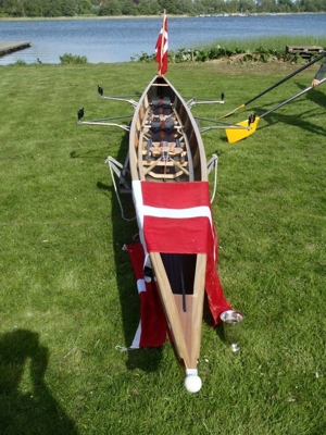 Ruderboot mit Rollsitz, E-Zweier ohne Steuermann Bild 2