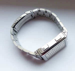 Schöne Detomaso Spacy Timeline Herren Binär Armbanduhr Top Zustand Bild 7