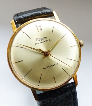 Schöne CONDOR 65 Automatic 25Jewels Seltene Herren Armbanduhr 60e Bild 4