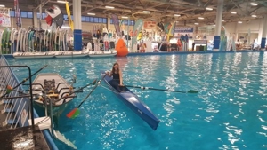 Ruderboot mit Rollsitz, Rennruderboot, Fun Trainer Einer, Sportruderboot Bild 5