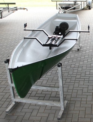 Ruderboot mit Rollsitz, Whitehall rowing boat, Sportruderboot Bild 4