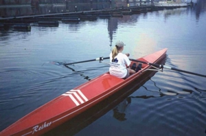 Ruderboot mit Rollsitz, Rennruderboot, Fun Trainer Einer, Sportruderboot Bild 3
