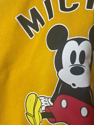 Disney Mickey Mouse Hoodie/Pullover in gelb, C&A, Größe 146/152 Bild 2