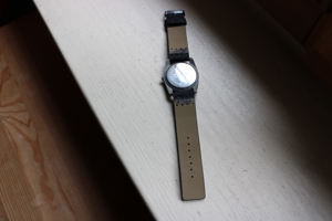 #Herrenuhr, #schwarz-silber, #neu, #ohne Batterie Bild 2