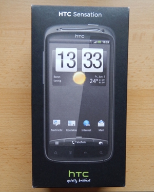 HTC Sensation Z 710e Smartphone, Simlock frei, defekt an Bastler Bild 4
