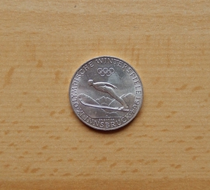 5 x 10 DM Silber Münzen Olympiade Deutschland 1972 oder Österreich 1976 Schilling Bild 6