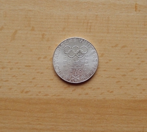 5 x 10 DM Silber Münzen Olympiade Deutschland 1972 oder Österreich 1976 Schilling Bild 4
