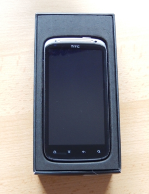 HTC Sensation Z 710e Smartphone, Simlock frei, defekt an Bastler Bild 1