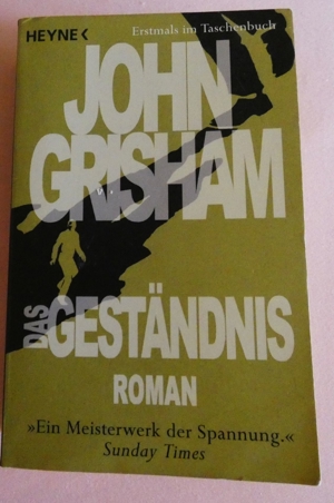 Das Geständnis / John Grisham / ISBN: 978-3-453-40949-1 Bild 1