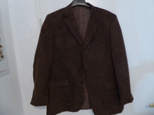 Herren Blazer dunkelbraun Gr. 56