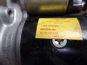 Anlasser Mazda 077918400,077918400A,M003T20181 Bj. 1969-1974 Bild 1
