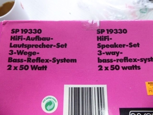 Sansound Heckaufbau-Lautsprecher 2 x 50Watt Bild 3