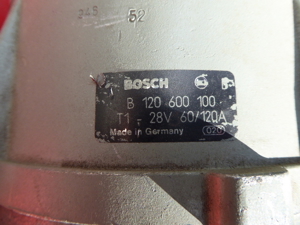 Bosch Lichtmaschine 0120600519,0120600520 KHD,DAF,Faun,MWM Motoren Bild 2