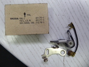 Bosch Zündkontaktsatz 1237013847, Skoda 100L,110L,110LS,110R,105,120