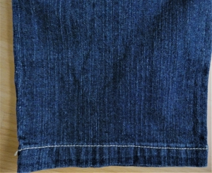 Jeans blau Gr. 152 / miss petrolio / Stickerei auf Gesäßtasche Bild 4