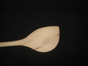 30 neuwertige unbenutzte Ahorn Holz Kochlöffel Länge 35 cm. Bild 5