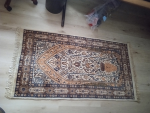 Teppichläufer - vermutlich Schurwolle 167 x 92 cm gepflegt Bild 2