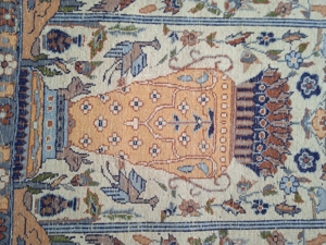 Teppichläufer - vermutlich Schurwolle 167 x 92 cm gepflegt Bild 9