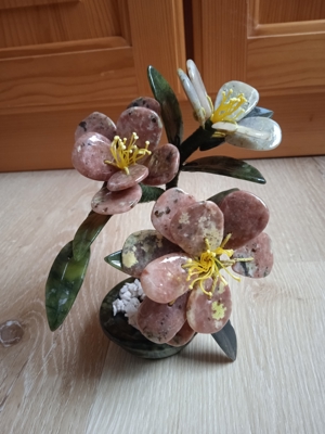 Wunderschöne Edelsteinblume für Sammler und Liebhaber Bild 1