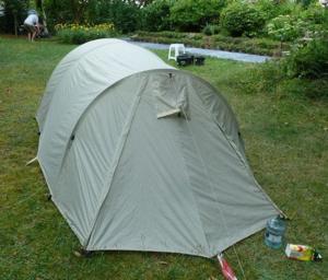Bergsteiger-Tunnelzelt Bild 2