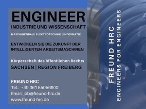 Ingenieur Forschung Maschinenbau / Elektrotechnik