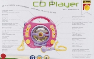 Kinder CD-Player mit Mikrofonen  Bild 5