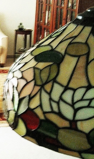 Kunstvolle Tiffany-Hängelampe Bild 2