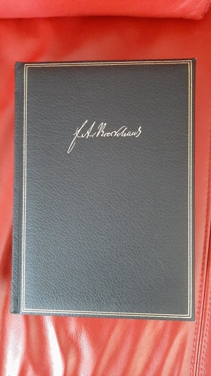 Brockhaus Goldschnitt-Ausgabe in 12 Bänden Bild 1