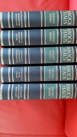 Brockhaus Goldschnitt-Ausgabe in 12 Bänden Bild 5