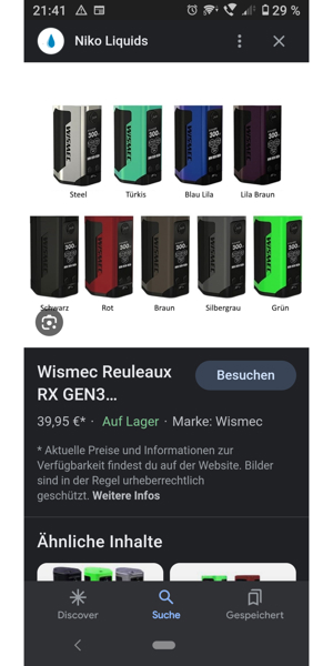 Suche Akkuträger 300w-350w (WISMEC REULEAUX)