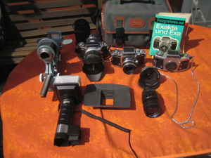 Exakta-Kameraausrüstung Bild 1