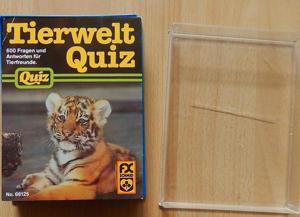Tierwelt Quiz / F.X. Schmid, München / 600 Fragen und Antworten Bild 1