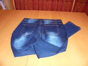 NEU: Damen Stretch Jeans blau Gr. M Bild 3