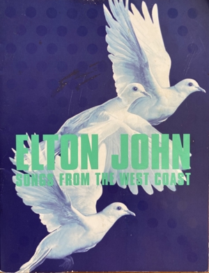 ELTON JOHN Miniaturposter/Buchausschnitt