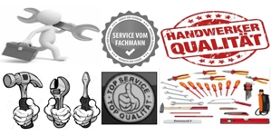 Handwerker Hausmeister Hausmeisterservice Dienstleistung Beschriften Beschriftung Beschriftungen Bild 1
