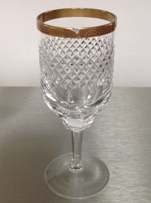 Bleikristall Weißwein Glas Set Bild 4