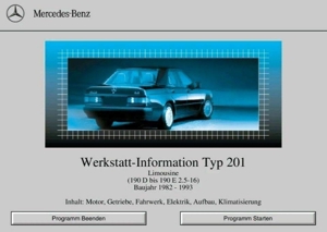 Mercedes WIS für W107/ W116/ W123/ W124/ W126/ W201 Deutsch USB-Stick Bild 7